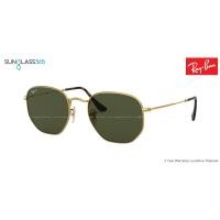 ราคา RayBan RB3548N 001/58 hexagonal Green Polarized (3141)