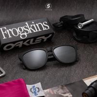 ราคา Oakley Frogskin OO9245-87 Polarized Prizm Matte Black (2709)