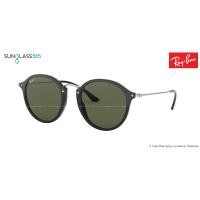 ราคา Ray Ban RB2447F 901/58 BLACK Green Polarized (1157)
