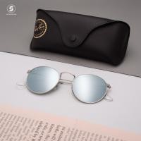 ราคา Ray Ban Round Flash RB3447 019/30 Silver mirror  50mm (2488)