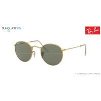 ราคา RayBan RB3447 001/58 Round Metal Polarized Green (3125)