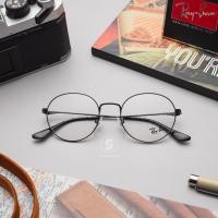 ราคา Ray-Ban RX6369D 2509 Black Round Metal EYEGLASSES (604)