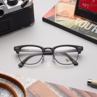 ราคา Ray Ban RX5154 2077 Clubmaster Eyeglasses MATTE BLACK  49mm (2623)