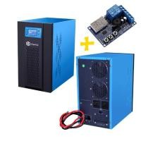 ราคา อินเวอร์เตอร์ออฟกริด CKS PT 3000 วัตต์ /48 โวลท์ OFF GRID INVERTER โซล่าเซลล์ Solar Cell DC to AC แปลงไฟ DC เป็น AC Pure Sine (184)