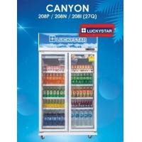 ราคา ตู้แช่เครื่องดื่ม รุ่น CANYON 208N LuckyStar ลักกี้สตาร์ ขนาด 27 คิว (003766)