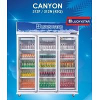 ราคา ตู้แช่เครื่องดื่ม LuckyStar ลักกี้สตาร์ CANYON 312N ขนาด 42 คิว (003769)