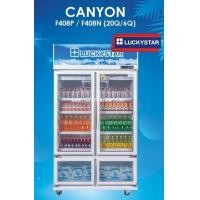ราคา ตู้แช่เย็น รุ่น CANYON F408N LuckyStar ลักกี้สตาร์ ช่องแช่เย็น 20 คิว แช่แข็ง 6 คิว โทร.02-8050094- (003773)