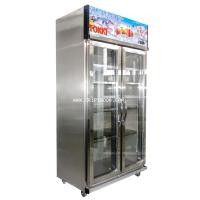 ราคา ตู้แช่เครื่องดื่ม รุ่น TK-2268DS Stainless 2 ประตู TOKKI กระต่าย ขนาด 26 คิว จัดส่งฟรี!.02-8050094-5 (004617)