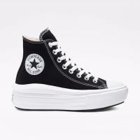 ราคา Converse รองเท้าผ้าใบผู้หญิง Chuck Taylor All Star Move High Top | Black/Natural Ivory/White ( 568497CH1BKXX )