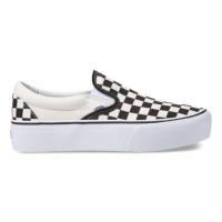 ราคา Vans รองเท้าผ้าใบ Classic Slip-On Checkerboard Platform | Black&White Checkerboard/White ( VN00018EBWW )