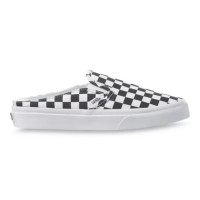 ราคา Vans รองเท้าผ้าใบ Classic Slip-On Mule Checkerboard | Black/White ( VN0A4P3U5GU )