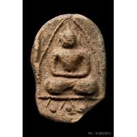 ราคา หลวงพ่อสุ่น วัดบางปลาหมอ พระพิมพ์ฐานตาราง(บัวฟันปลา)