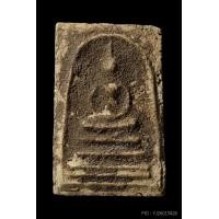 ราคา +บัตรสมาคม สมเด็จพิมพ์เส้นด้าย หลวงปู่ลำภู กรุต้นโพธิ์