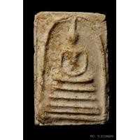 ราคา +บัตรสมาคม สมเด็จพิมพ์เส้นด้าย หลังยันต์แดง หลวงปู่ลำภู