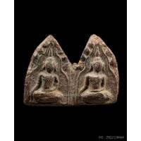 ราคา พระขุนแผนพลายคู่ กรุวัดบ้านกร่าง พิมพ์เทวดา ติดหน้าติดตา