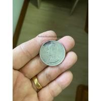 ราคา เหรียญเงินบาทหนึ่ง ร.5 หลังตราแผ่นดินไม่มีร.ศ. ตอกตราด้านหัวเดิมๆสวยคมชัด (1800)