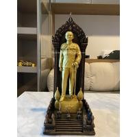 ราคา องค์หล่อเสด็จพ่อร.5 ด้านหลังเป็นตราครุฑใต้และ ช้างสามเศียรพระบารมีปกเกล้า (1902)