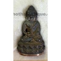 ราคา พระกริ่งชินบัญชร เนื้อนวะโลหะผสมทองคำก้นทองแดงหล่อโบราณดินไทยเต็มองค์ ตอกโค๊ตที่ก้น หมายเลข 1518 (1162)