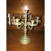 ราคา เชิงเทียนแบบโบราณเก่าเนื้อทองเหลือง สามารถถอดประกอบได้ สภาพสวยงามสมบูรณื (1431)