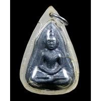 ราคา พระหลวงปู่บุญเนื้อเมฆพัด พิมพ์สมาธิกลีบบัวหลังเรียบ