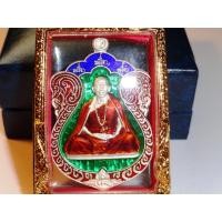 ราคา เหรียญเจริญพรเงินลงยา ครูบาอริยชาติ อริจิตโต