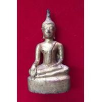 ราคา พระบูชาเชียงแสนสิงห์สาม ยุคต้น ลงชาดทองเก่าเดิมๆ หน้าตัก 3 นิ้ว
