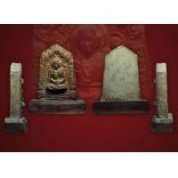 ราคา ครูบาเจ้าศรีวิชัย ห้าเหลี่ยมเนื้อปูน ออกวัดสวนดอก ปี ๒๔๙๗ พร้อมฐานตั้งบูชาครับผม