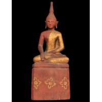 ราคา พระเจ้าไม้เมืองน่าน B. NORTHERN THAI SEATED BUDDHA