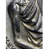 ราคา เหรียญ มทบ.7 หลวงพ่อเกษม เขมโก ปี 2518 เนื้อนวะแก่เงิน บล็อคนิยม สวยๆ
