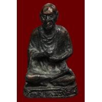 ราคา พระรูปหล่อ สมเด็จโตฯ วัดบางขุนพรหม กทม. ปี17 เนื้อนวะ พิมพ์ใหญ่ เดิมๆพร้อมกล่อง