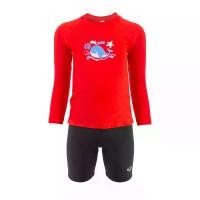 ราคา GRAND SPORT ชุดว่ายน้ำเด็กชายแบบ 2 ท่อน สีแดง (342240) - 5_6_Years (MKP1471931)