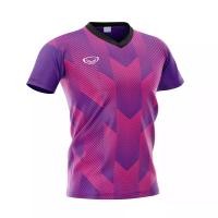 ราคา GRAND SPORT เสื้อกีฬาฟุตบอลพิมพ์ลาย สีม่วง (011494) - M (MKP1467630)
