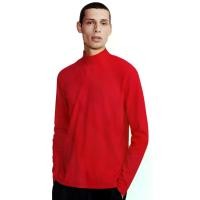 ราคา CALVIN KLEIN เสื้อยืดแขนยาวผู้ชาย ทรง Slim สีแดง - M (MKP1893862)
