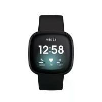 ราคา FITBIT สมาร์ทวอทช์สายสุขภาพรุ่นVersa 3 สีดำ (MKP0890653)