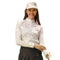 ราคา XOLO เสื้อโปโลกอล์ฟหญิงแขนยาว(040402) สีขาว - XL (MKP1722339)