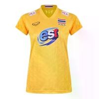 ราคา GRAND SPORT เสื้อวอลเลย์บอลทีมชาติหญิง สีเหลือง (014300) - XL (MKP0768120)