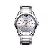 ราคา CURREN นาฬิกาข้อมือผู้ชาย หน้าปัดหรู Casual มีวันที่แสดง สายสแตนเลส รุ่น C8266 (MKP0320245)