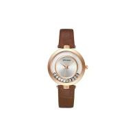 ราคา SANDA นาฬิกาข้อมือ SANDA Women Watch Quartz SW245-Br Brown (MKP1875693)