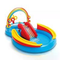 ราคา FLOAT ME SUMMER สระน้ำเป่าลมสวนน้ำสไลเดอร์สายรุ้งรุ่น 57453 หลากสี (MKP0773192)