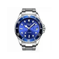 ราคา ARLANCH นาฬิกาข้อมือผู้ชาย แบรนด์ชั้นนำ หรูหรา ควอตซ์-นาฬิกา OR9001 สีฟ้า (MKP1400314)