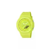 ราคา G-SHOCK นาฬิกาข้อมือผู้ชาย GA-2100-9A9DR สีเหลือง (MKP1652824)