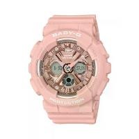 ราคา BABY-G นาฬิกาข้อมือผู้หญิง BA-130-4ADR สีชมพู (MKP1465667)