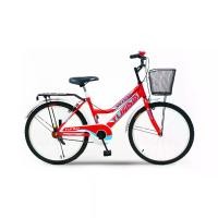 ราคา TURBO BICYCLE จักรยานแม่บ้าน 26" วิช สีแดง (MKP0884107)