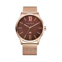 ราคา MINI FOCUS นาฬิกาข้อมือผู้ชาย Analog Original Brand Fashion Luxury สายสแตนเลส สตส์หัวเข็มขัด รุ่น MF0018 สีโรสโกลด์ (MKP0640786)