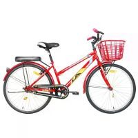 ราคา LA BICYCLE จักรยานแอลเอ รุ่น ซุปเปอร์สปอร์ตตี้ 26 นิ้ว สีแดง (MKP0858172)