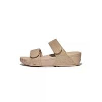 ราคา FitFlop™ รองเท้าแตะผู้หญิง LULU ADJUSTABLE SHIMMERLUX รุ่น FZ9-A94 สี BEIGE - 7_UK (MKP1655964)