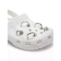 ราคา CROCS CROCS Jibbitz Silver Ring 5-Pack ตัวติดรองเท้า - SSP__ONE_SIZE__One_Size (CR024AC804DMTH)