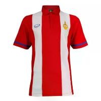 ราคา GRAND SPORT เสื้อฟุตบอล100 ปี ทีมชาติไทย สีขาว-แดง (038264) - M (MKP0326222)