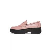 ราคา FitFlop™ รองเท้าโลฟเฟอร์ผู้หญิง F-LUMA CONTRAST-STITCH สี PINK - 7_UK (MKP1796005)