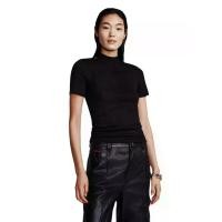 ราคา CALVIN KLEIN เสื้อยืดแขนสั้นผู้หญิง ทรง Slim สีดำ - M (MKP1893896)